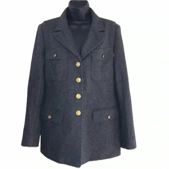 Fossil Wool Blend Coat Size M—W02 - Picture 1 of 4